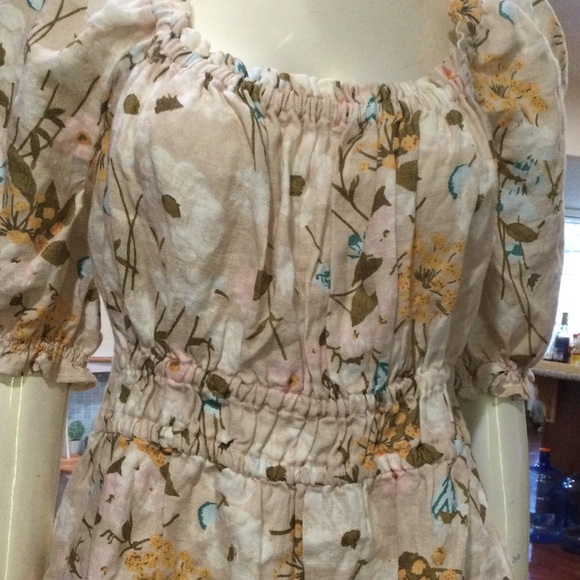 Spartina 449 Audrey Romper Linen floral - Picture 5 of 10